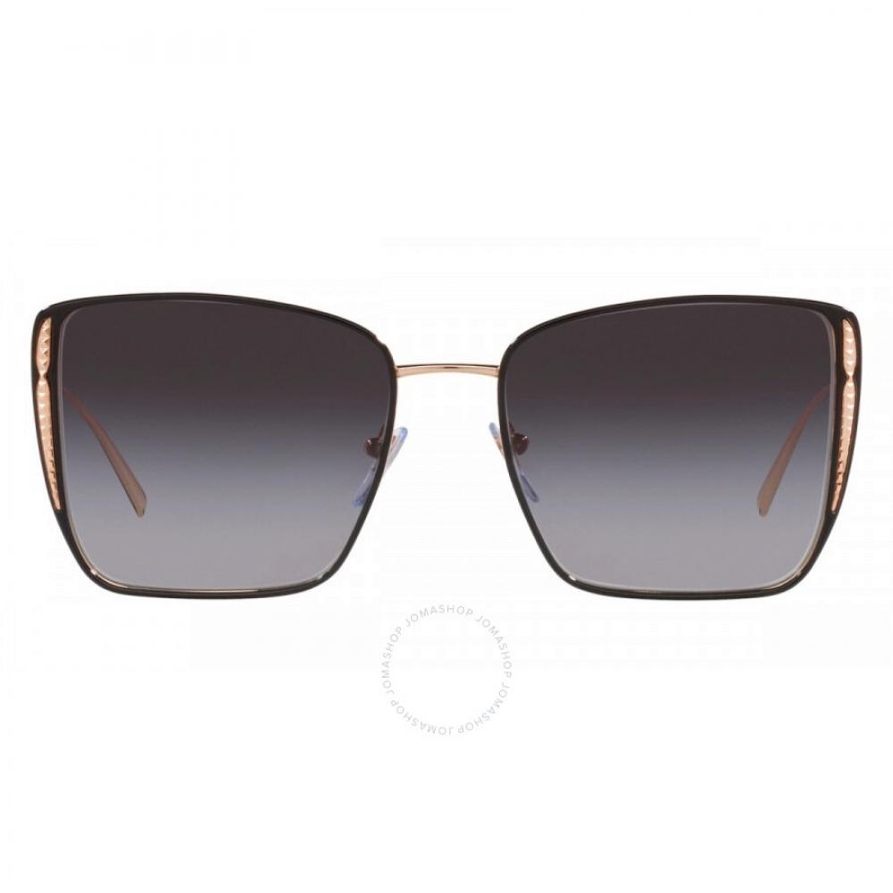 

Bulgari Gray Gradient Square Ladies Sunglasses 0bv6176 20238g 55