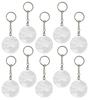 Can Badge Transparent Cover Keychain Set SPG Fan Activity Series 38mm and [starPG] 10-Piece (Fits 42mm)