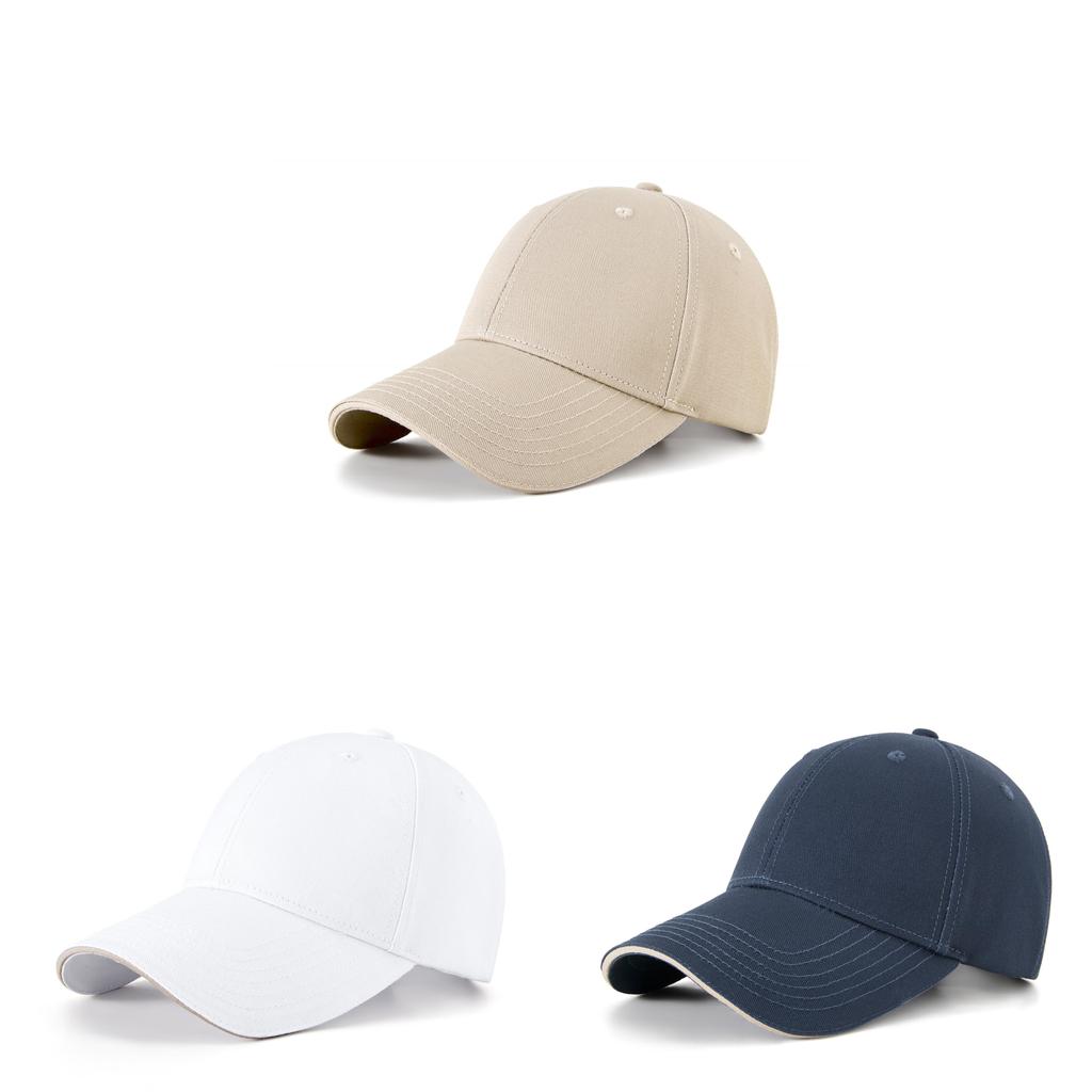 Classic Cotton Baseball Cap With Breathable Sun Protection For Outdoor Men And Women