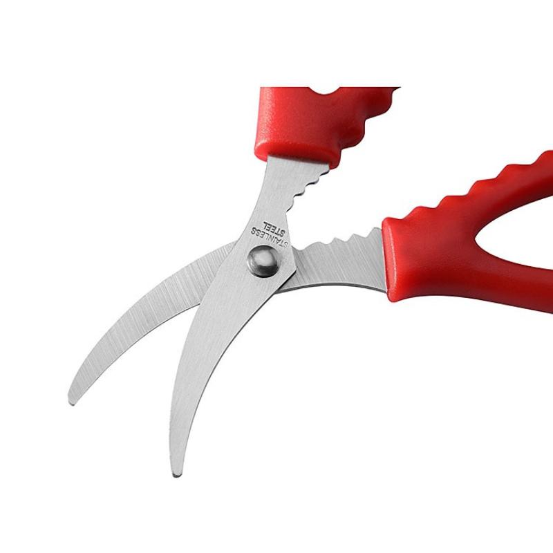 Kitchen Scissors Shrimp Peeler Seafood Elbow Food Lobster Cut Crab Line Seafood Tools