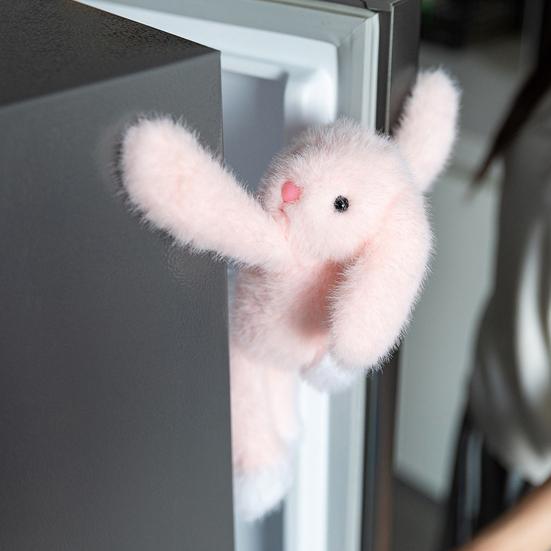 Magnetic Doll Animal Dog Rabbit Cat Shape Car Doll Interactive Gameplay Healing Decoration Small Doll Refrigerator Toy