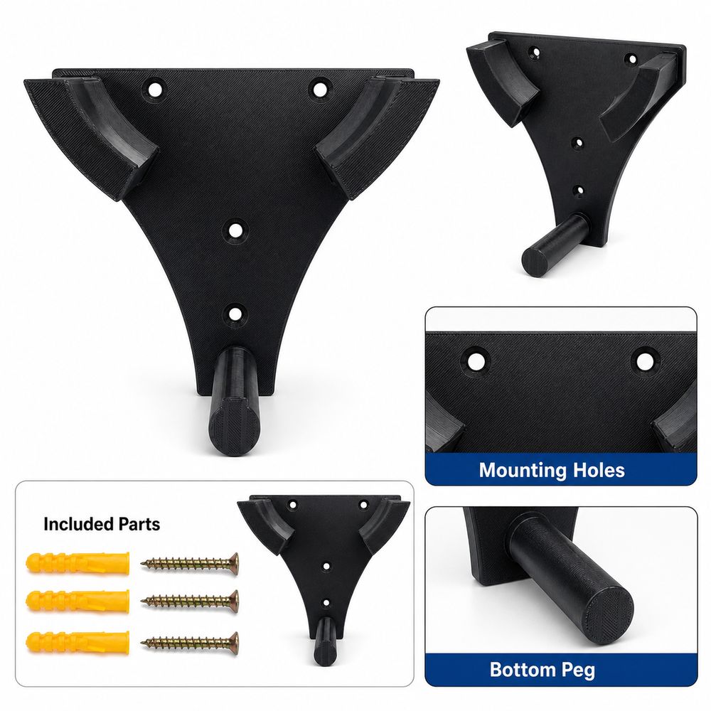 Space Saving Angle Grinder Holder Wall Mounted Tool Storage Rack Workshop Storage