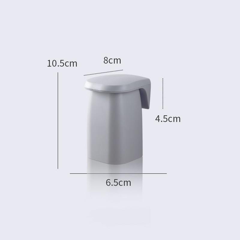 

Стаканы 1 шт., стакан для зубной щетки, пара стаканов, ежедневный набор для ухода за полостью рта, магнитная чашка, стакан для ополаскивателя полости рта без проколов, стаканы для хранения в ванной серый