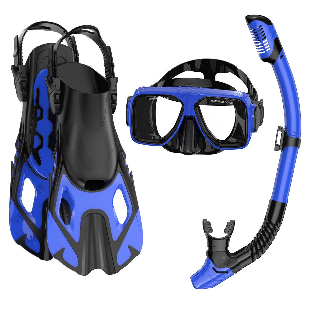 Top-Selling Diving Set: Mask, Silicone Snorkel & Professional Fins