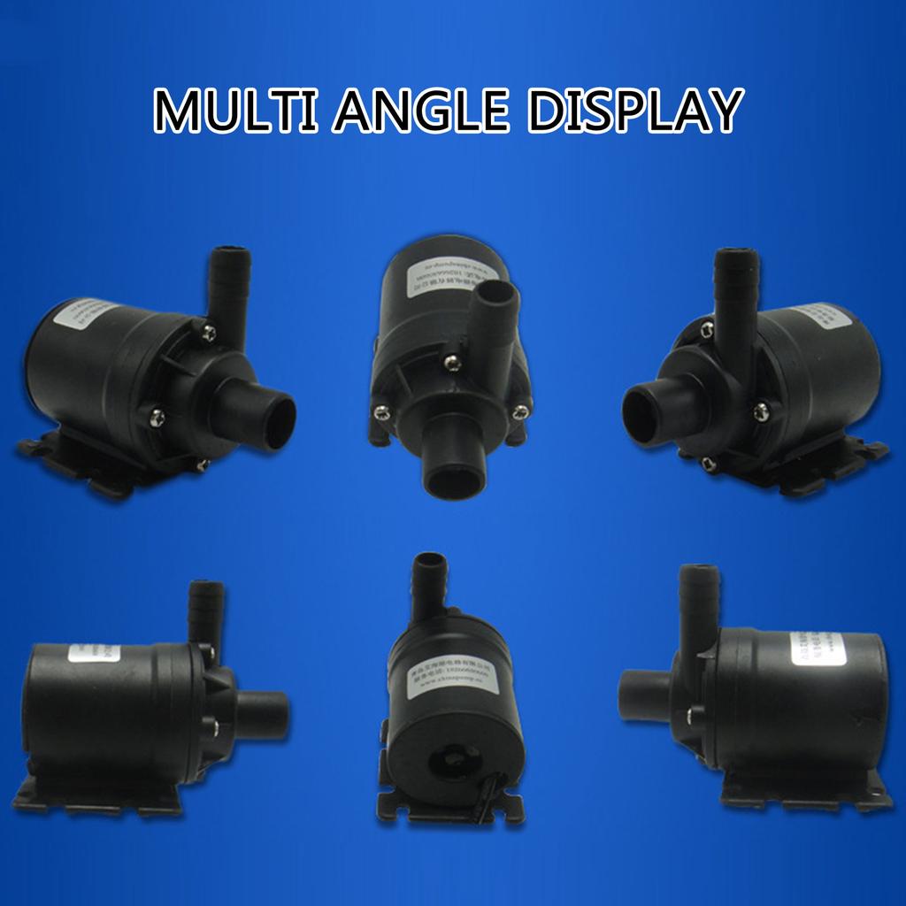 Quiet Operate Solar Water Pumps Compact DC12V Solar Brushless Submersible Water Pump for Garden Fountains Submersibles