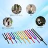 YASICA Tuning Forks, Set of 9, Color Solfege Aluminum Alloy Tuning Forks, Crystal Tuners, 174/285/396/417/528/639/741/852/963Hz, with Silicone Hammer