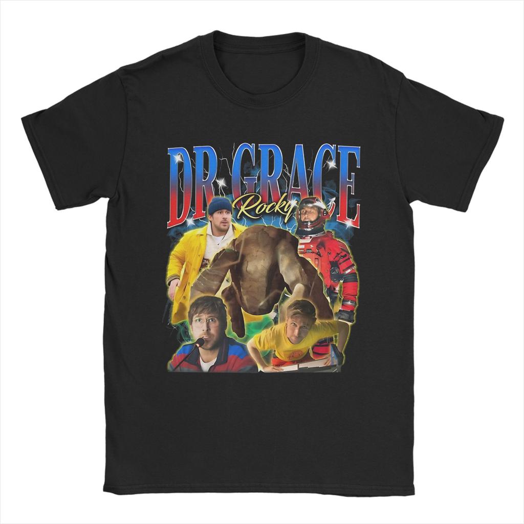 Unique Project Hail Mary La La Land TShirt For Unisex Unisex O Neck 100 Cotton T Shirts Short Sleeve Tees Printed Tops