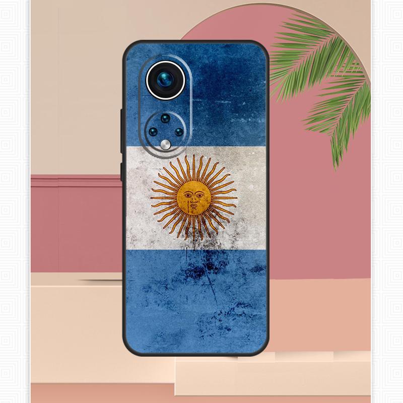 Argentina Flag Case For Honor Magic 8 Pro 7 6 5 Lite Honor 200 400 X9c X9b X9a X8b X8a X8c 50 70 90 Cover