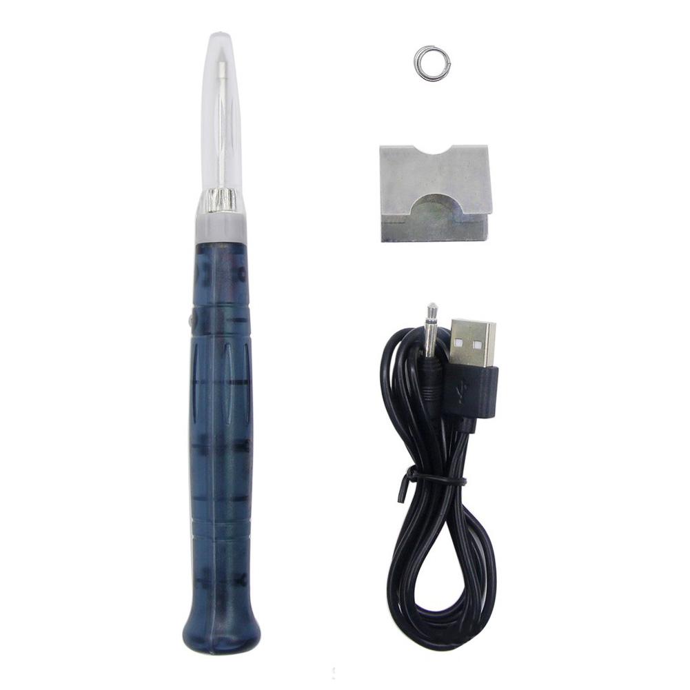 USB Powered 5V Electric Soldering Iron Pen with Indicator Light for Accurate and Portable Use In Various Applications