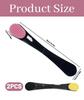 2PCS Lotion Applicator for Back, Applicator Brush, Folding Back Brush with Soft Bristles, Compact Design for Easy Storage, Ideal for Applying Lotio