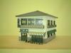 Sankei Scene Series Modern Cafe Paper Craft 1/87 MK05-04