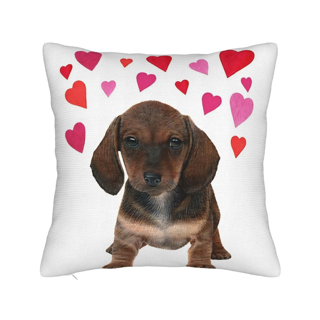 Pillow Case Valentines Day Skeleton Hand Heart Soft Pillow Cover For Wedding Party Home Decor Funny Pillowcases