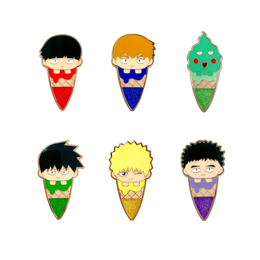 

ТВ Аниме Psycho 100 Ice Tapi Значки Коробка Моб III 6 штук