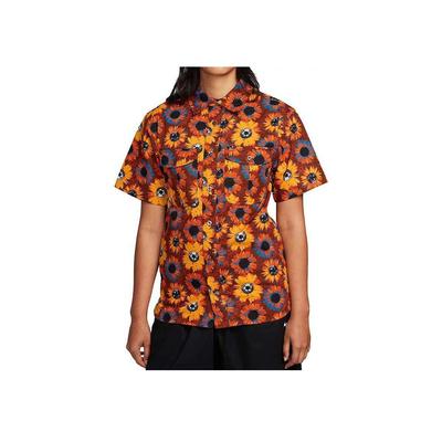 SB Tanglin Chemise Boutonnée Tissée Skate pour Femme Os Clair Or Universitaire Blanc FD7850-072