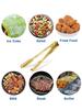6/12pcs Stainless Steel Ice Tongs, Food Tongs, Sugar Tongs, Suitable for Afternoon Tea, Coffee Bar, Dessert, Party