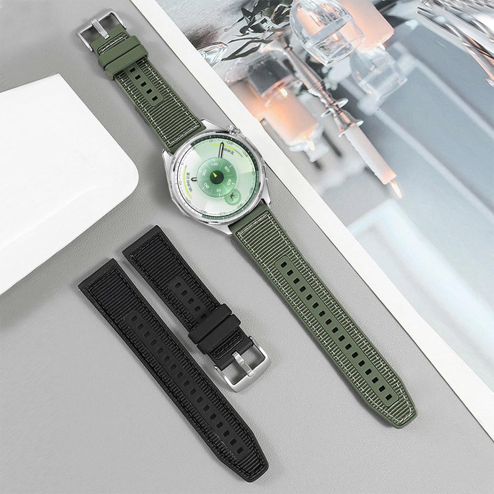 22mm Silicone Strap for Huawei Watch GT6/GT6 Pro/GT5/GT4 46mm Breathable Wristband Correa for Huawei Watch GT5 Pro/5 4 46mm Belt