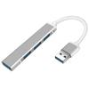 Type C HUB 1 to 4 USB 3.0 2.0 Splitters Aluminum Alloy 4 Ports Ultra thin High Speed Data Transfer Docking Station