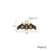 4Pcs/lot Halloween Charms Stainless Steel Pumpkin Ghost Bat Pendant for Making DIY Necklace Jewelry Accessories Supplies