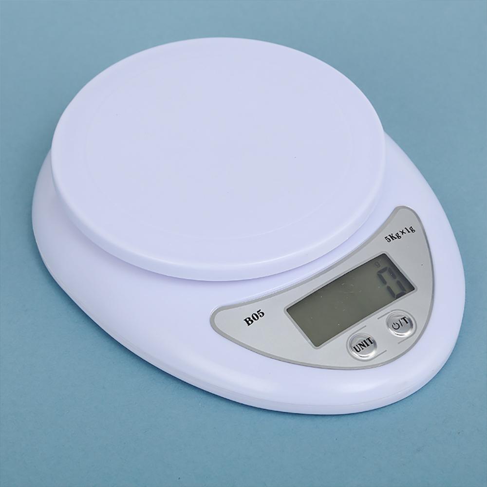 5kg Household Kitchen Small Electronic Scale Baking Kitchen Scale Food Weighing Mini Home Kitchen Scale for Baking Measurement