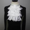 Decorative False Sleeves Jabot Collar for Woman Elastic Wrist Cuffs Detachable Collar Wedding Dress Sewing Wrist Cuffs