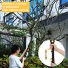 2-in-1 Cordless Pole Saw & Mini Chainsaw, Brushless Electric Chain Saw with 2 x 2.0Ah Battery, 4.9-7.5ft Adjustable Pole Saw for Tree Pruning