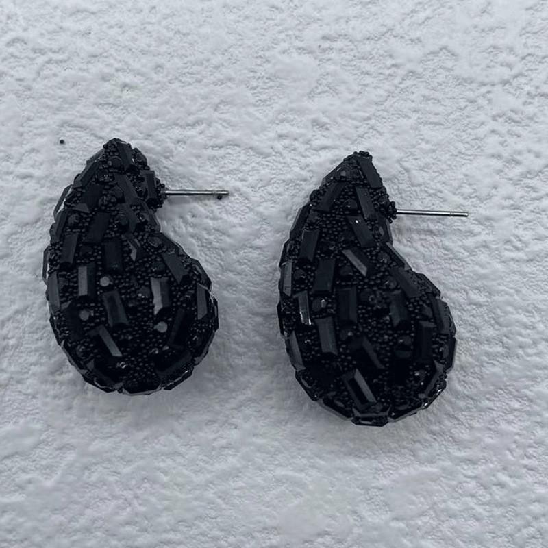 Pinkdudu Vintage Exaggerated Large Flower Fringe Zinc Alloy Earrings Fashion Trendy Gold Plated Stud Earrings Women PD2262