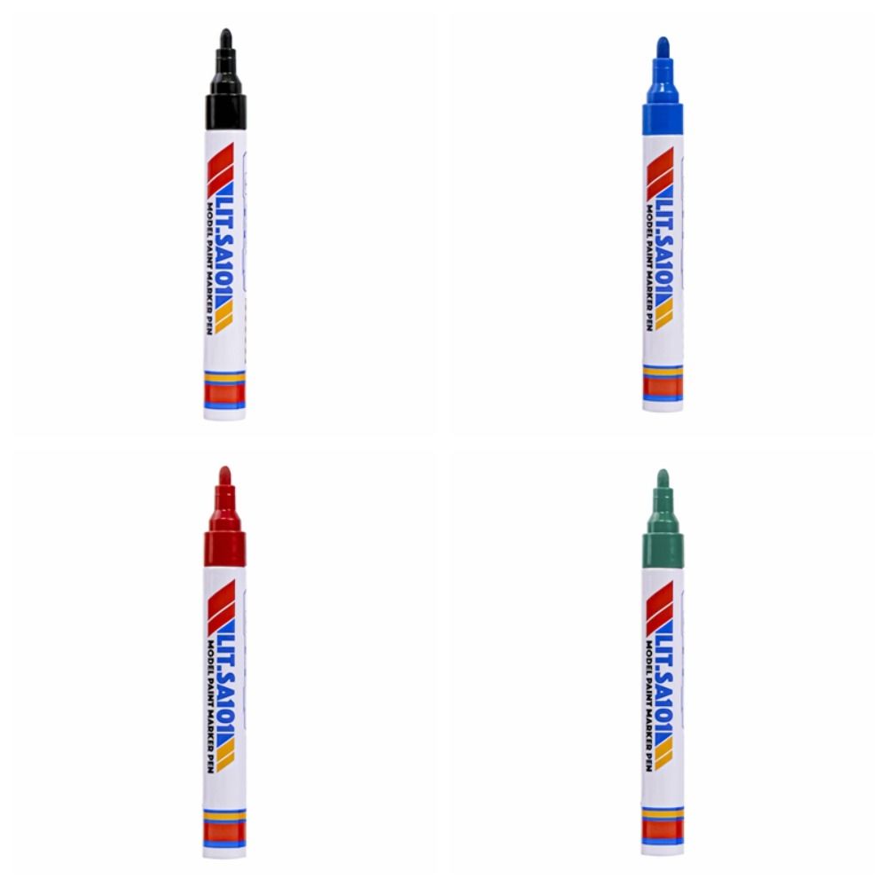 Colorful Permanent Paint Marker Stone Markers Art Marker Pen Set Stroke Drawing Tool Rubber