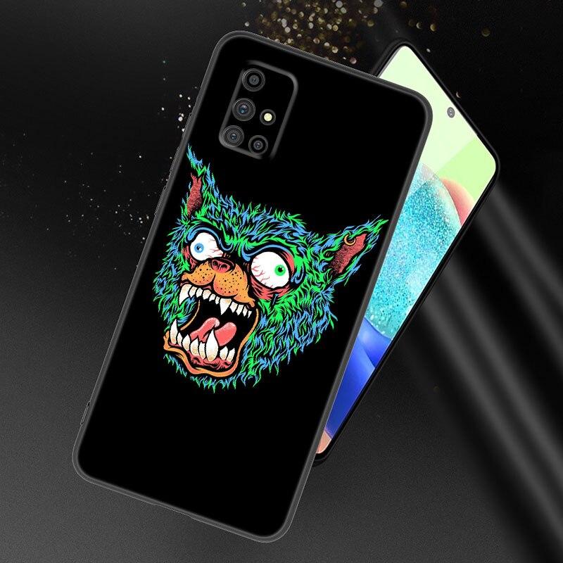 Colourful Psychedelic Trippy Art Case For Samsung A21 A30 A50 A52 S A13 A22 A32 A33 A53 A73 5G A11 A12 A31 A51 A70 A71 A72