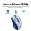 2.4G Wireless Mouse Bluetooth 5.4 Mouse Dual-Mode Rechargeable Mice 1600 DPI Office Mouse Gaming Mouse For PC Laptop
