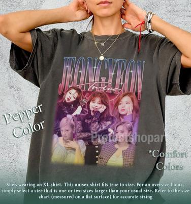 Jeongyeon Twice, Jeongyeon Shirt, Jeongyeon Fan Tees, Jeongyeon Twice Merch, Jeongyeon Vintage Tshirt, Retro Jeongyeon Korean Singer Tour