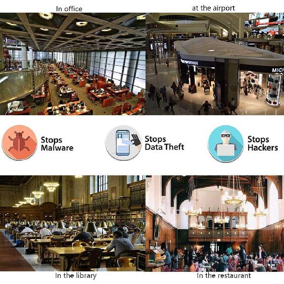 Data Blocker, USB A & USB C Data Blocker for Any USB C Mobile Phone Quick Charge, Protect Against Juice Jacking, Refuse Hacking, Only Safe Charging.