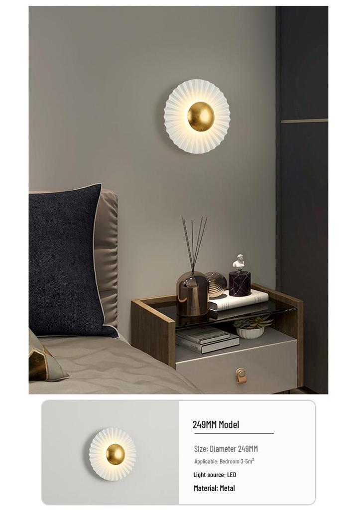 Modern Origami Wall Lamp for Bedroom, Living Room, Staircase, and Hallway
