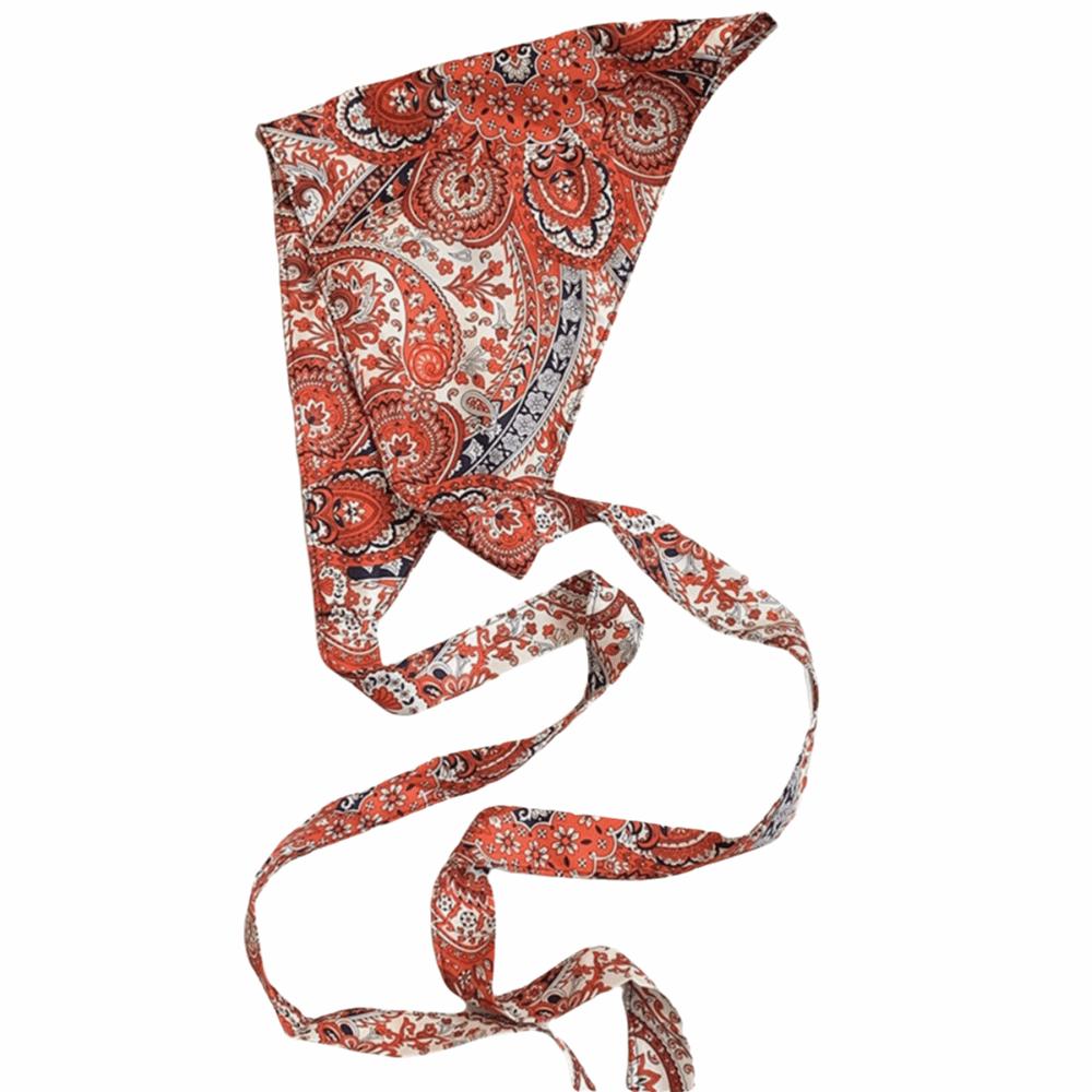 Ethnic Style Triangular Scarf Multicolor Waist Seal Fashion Waist Decoration  Accessories