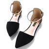 Women's Flats Spring Summer Comfy Buckle Strap Casual Shoes Daily Outdoor Office Work Single Shoes Mother Shoes Large Size 35-43