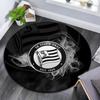 Sportklub Sturm Graz Round Area Rug,Carpet Rug for Living Room Bedroom Sofa Playroom Decor,Non-slip Floor Mat