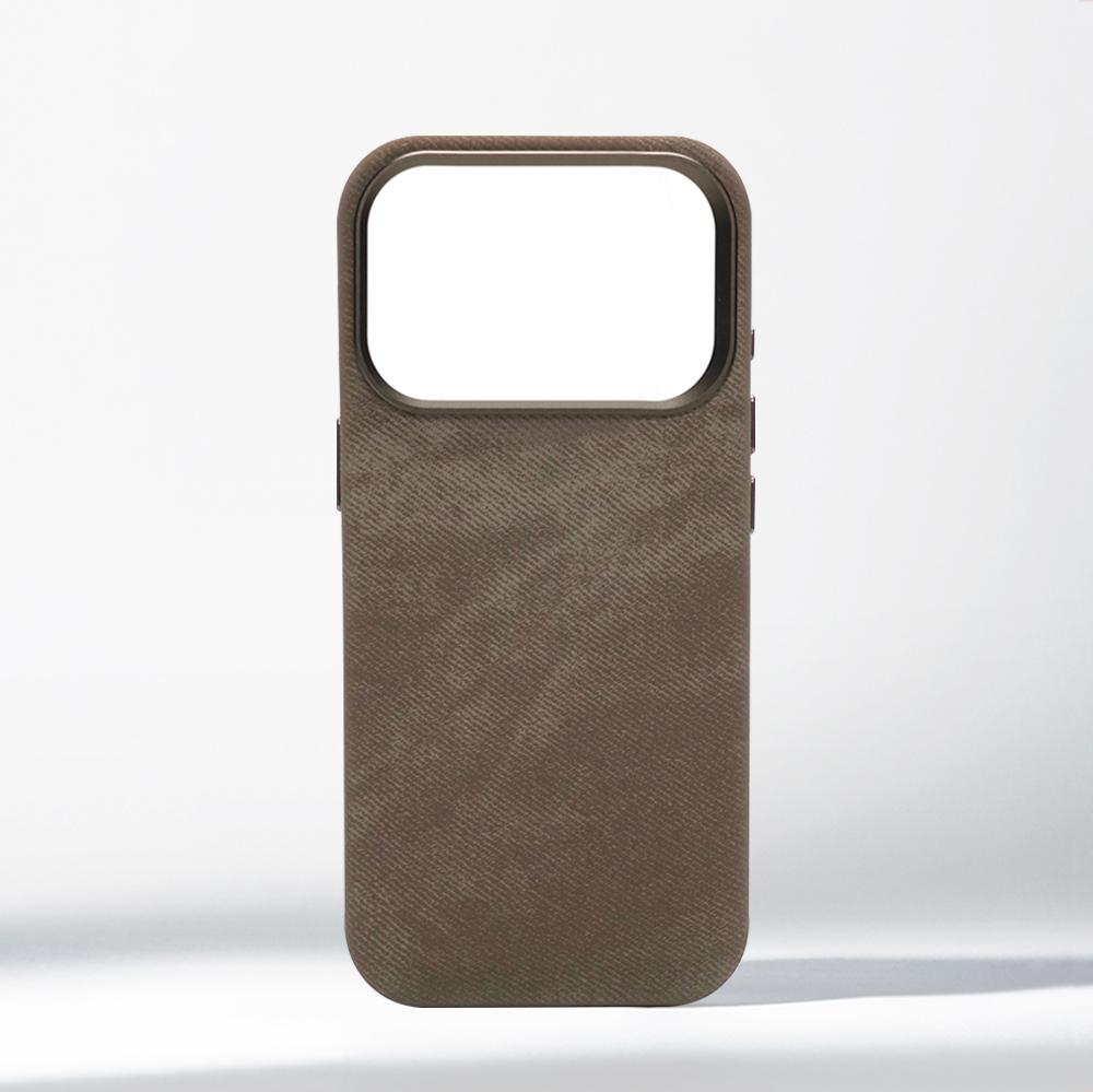 Luxury Shockproof Magnetic Fiber Leather Case For iPhone 17 Air 16 Pro Max 15 14 Plus 13 12 For Wireless Charging Protect Cover