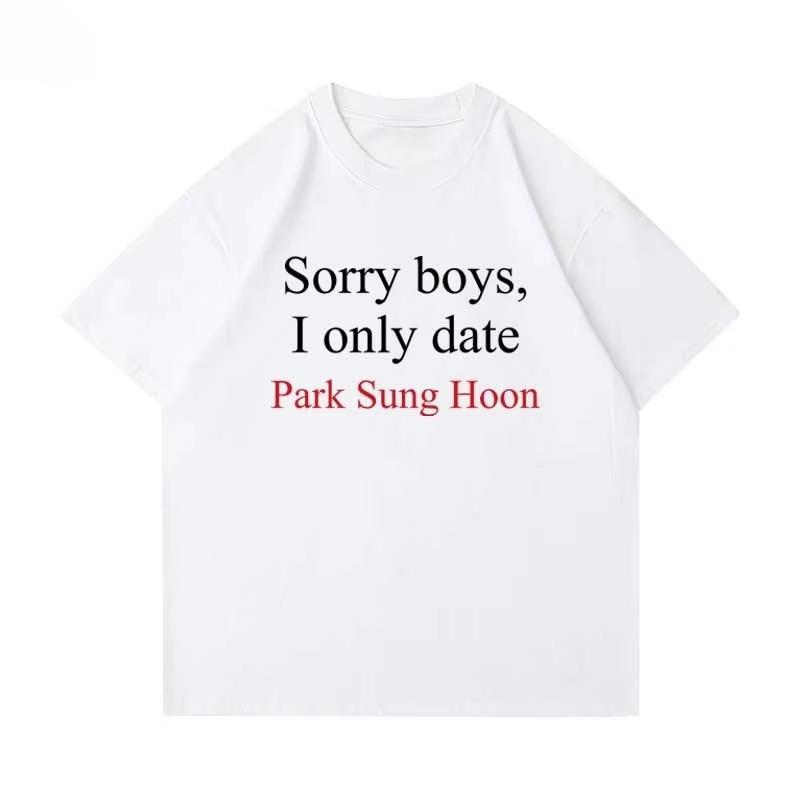 Summer New ENHYPEN Support Clothes The Same Printed Graphic T-shirts for Women Fans Gifts As Those By Riku Nishimura Streetwear