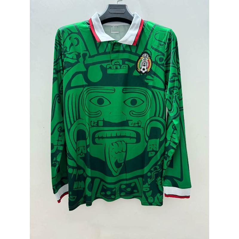 Camiseta retro de manga larga Camiseta de fútbol Real Madrid Manchester United Inglaterra Arsenal Portugal Inter de Milán AC camiseta réplica