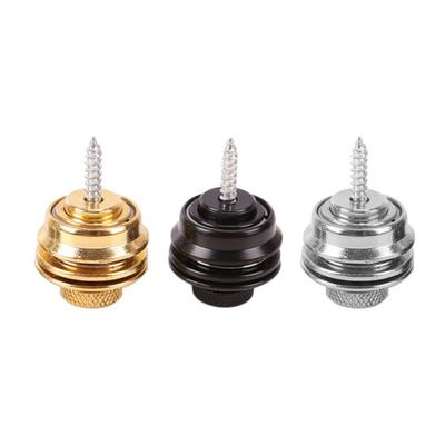 Metal Guitar Strap Lock End Pin Replacement Guitar Straplock Button Tail Pins Strap Retainer Systems Guitar Accessories