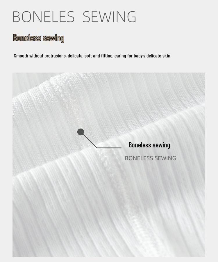 Newborn High-Waist Cotton Snap Pants - Baby Autumn Big Butt Style