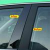 6PCS Black Pillar Posts Covers Door Trim For Range Rover Sport 2014-2022