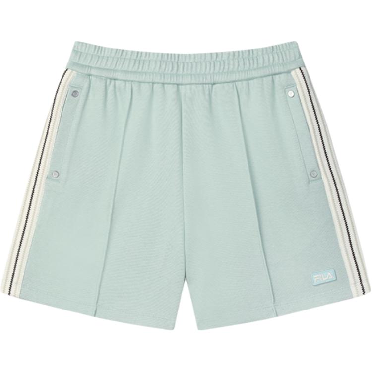 FILA Original Fashion Comfortable Versatile Skin-Friendly Three-Quarter Pants Casual Shorts Women shorts Green F51W519601F-LG