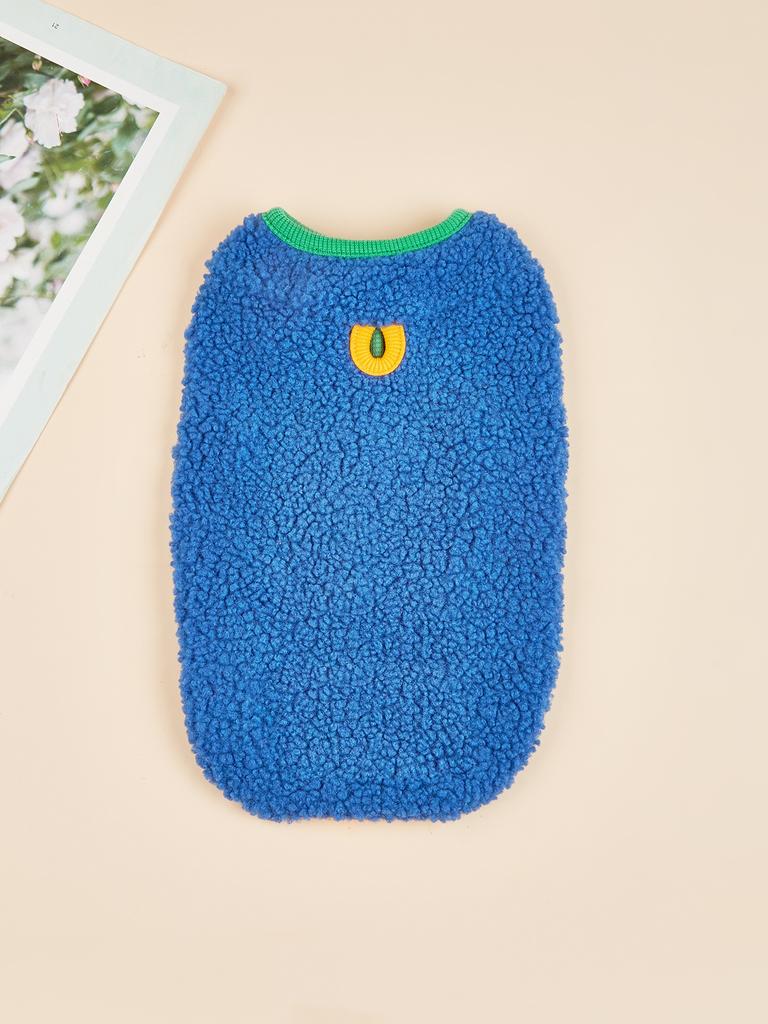 Pet Warm Clothes for Dog Cat Puppy Vest Fuzzy Coat  Sweatshirt Dog Outfits   for Autumn Winter Kitten Corgi Pomeranian