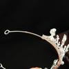 Bride's Crown Headwear  Princess's Crown Crystal Headband Piano Performance Fashion Show Accessories  Birthday Hair Accessories for Women
