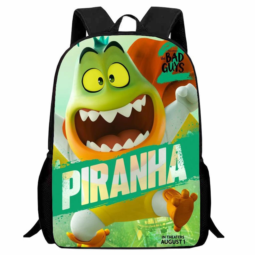 Potištěný batoh pro studenty