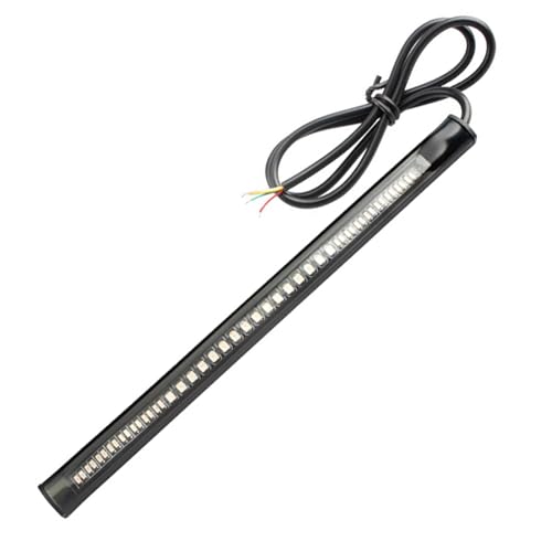 

[Vitalux] Светодиодный резиновый задний фонарь, Указатель поворота, Стоп-сигнал, Может крепиться к изогнутым поверхностям, 48SMD, 12В, Водонепроницаемый, Высокая яркость, Мотоцикл