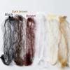 20pcs Extended Wear Nylon Hair Net for Bun Hair Hair Style Tool Black Beige Brown 5mm Hair Net for Wigs Mesh Hair Styling Hairnets