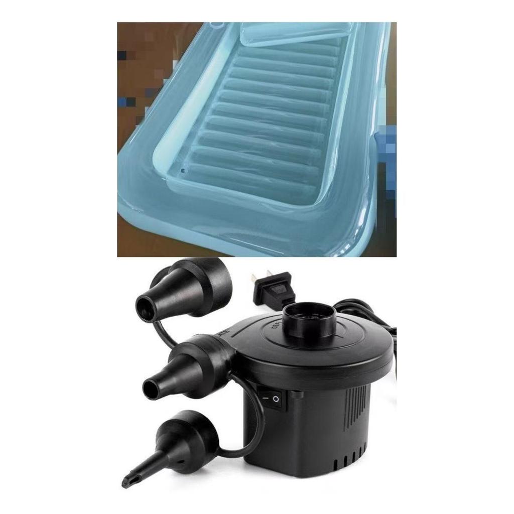 Inflatable PVC Floating Water Sunbathing Bed