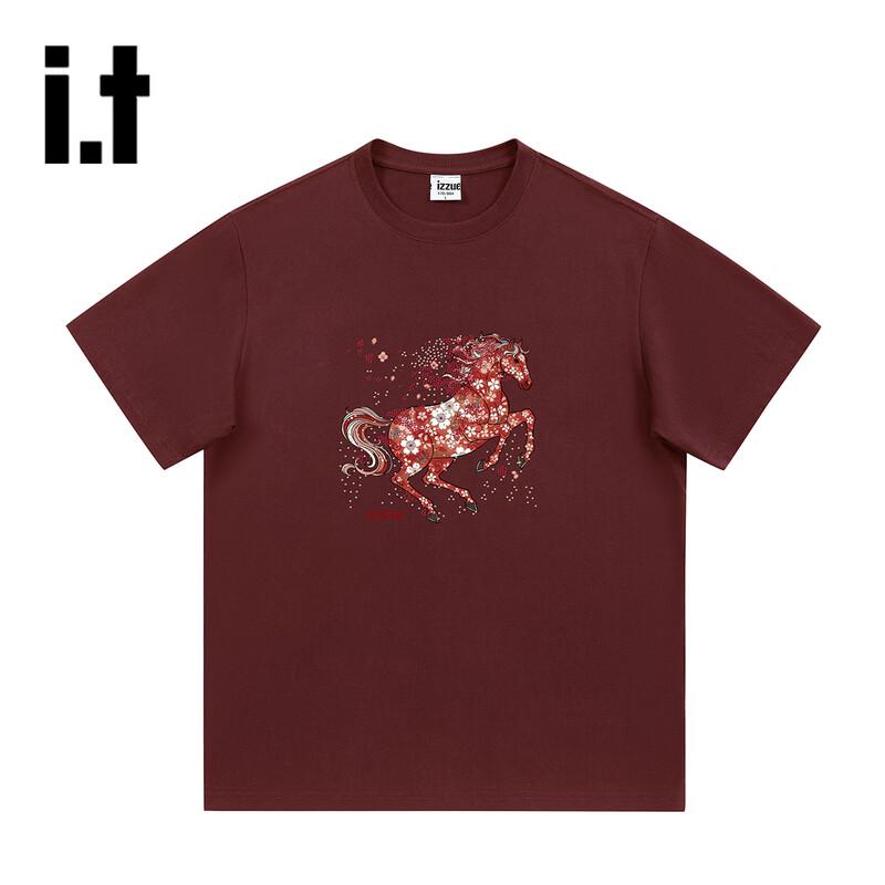 izzue i.t Unisex Pure Cotton Short Sleeve T-Shirt S