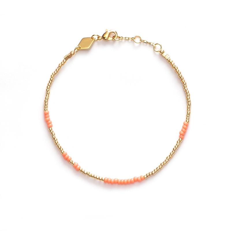 Colorful Boho Handmade Beaded Bracelets Seed Bead Stackable Strand Friendship Bracelet Summer Beach Vacation Jewelry Gift